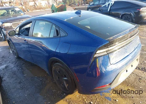 2024 Toyota Prius Prime Se z USA, uszkodzony, nr VIN JTDACACU0R3039506